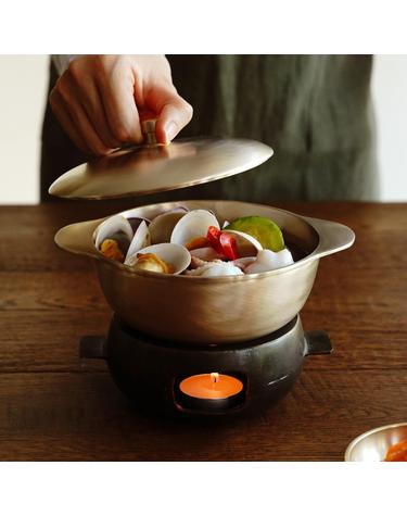놋담 방짜유기 설빔냄비
