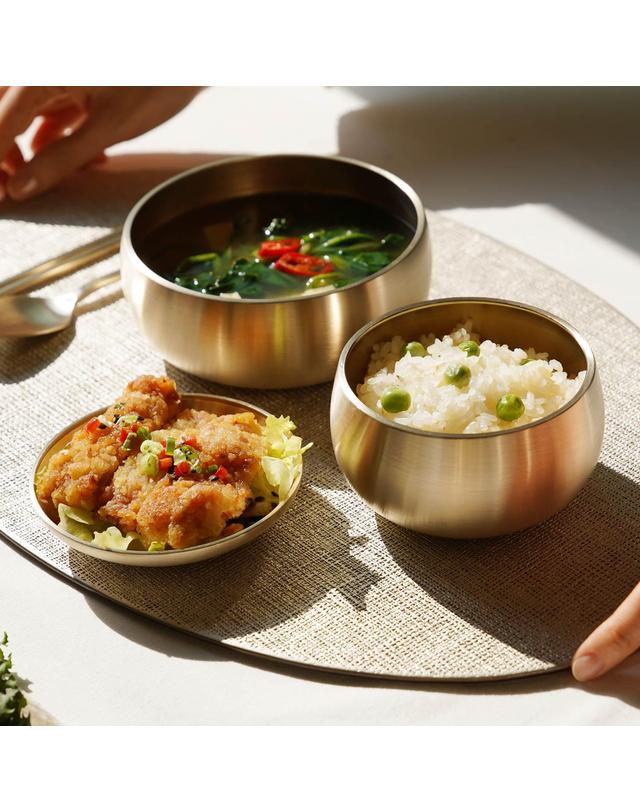 놋담 놋담 방짜유기 후 옥식기 1인 착용컷