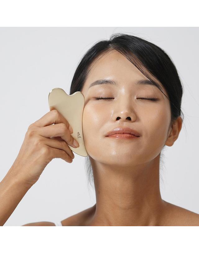 놋담 놋담 방짜유기 하트괄사 마사지기 +누빔저고리 증정 착용컷