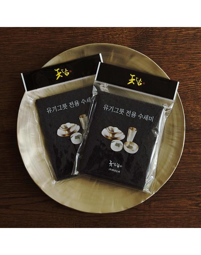 놋담 놋담 유기전용 수세미 2P세트 착용컷