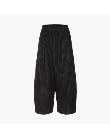 [FINE PLEATS] 피네 플리츠 배기팬츠 쓰리 블랙