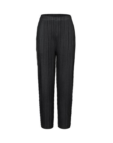 [FINE PLEATS] 피네 플리츠 베이직 내로우 팬츠 블랙