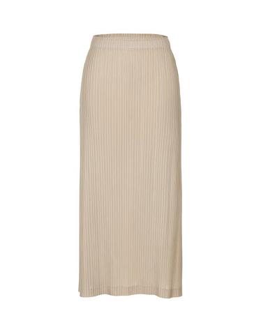 [FINE PLEATS] 피네 플리츠 베이직 롱 스커트 아이보리