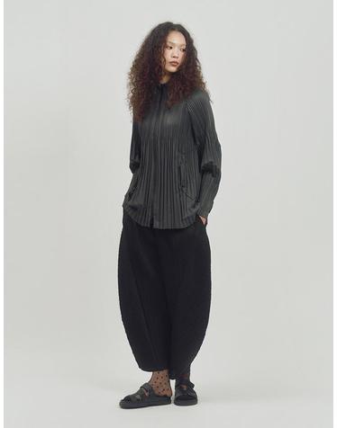 [FINE PLEATS] 피네 플리츠 지니 팬츠 블랙