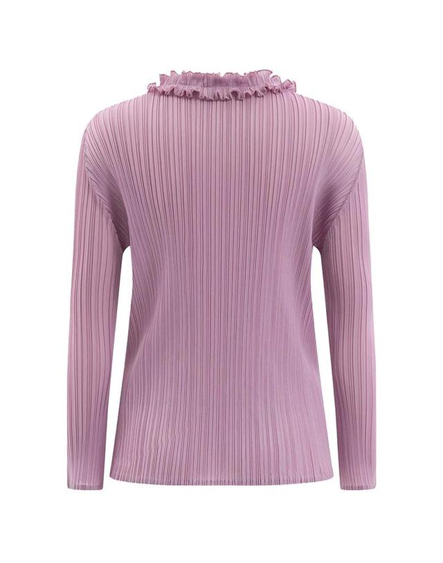 피네플리츠 [FINE PLEATS] 피네 플리츠 멜로디 가디건 라벤더 착용컷