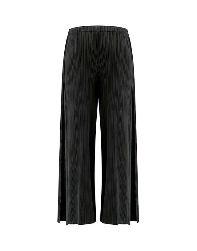 피네플리츠 [FINE PLEATS] 피네 플리츠 페어리 팬츠 블랙 착용컷