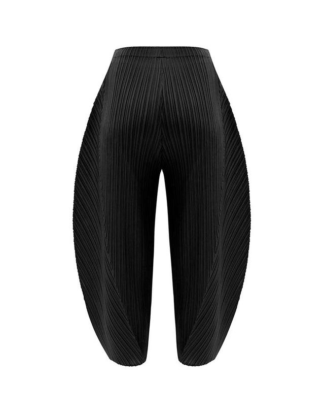 피네플리츠 [FINE PLEATS] 피네 플리츠 지니 팬츠 블랙 착용컷