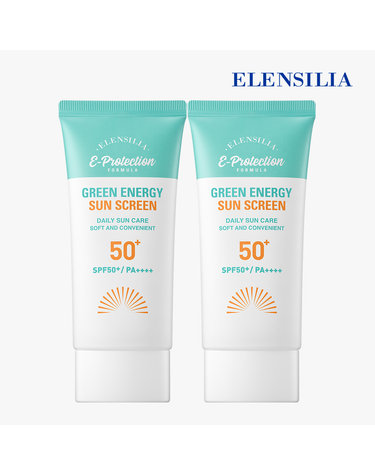 [엘렌실라] 그린에너지 선스크린 50ml 2개