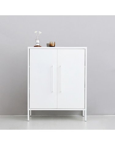 마켓비 PIDOR 캐비넷 모던세로중 2문 수납장 8001015