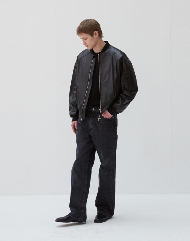 베르데마르 Italian nappa Lambskin Padding blouson Jumper 착용컷