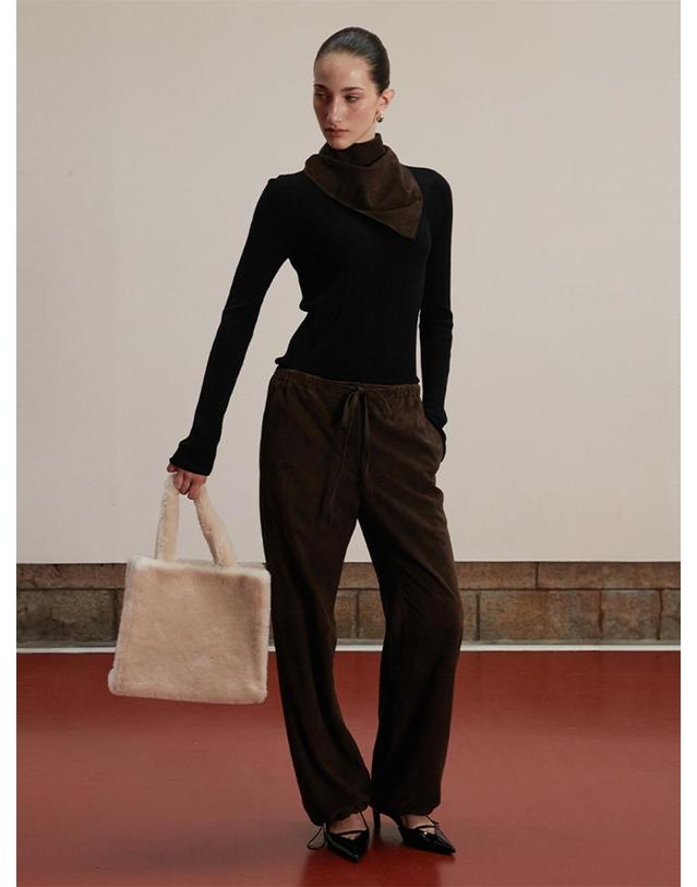 베르데마르 The Shearling Tote Bag 착용컷