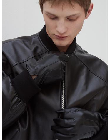 Italian nappa Lambskin Leather glove_MEN