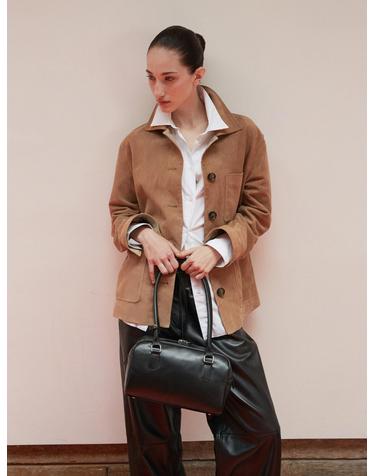 Suede Atelier Jacket_Beige