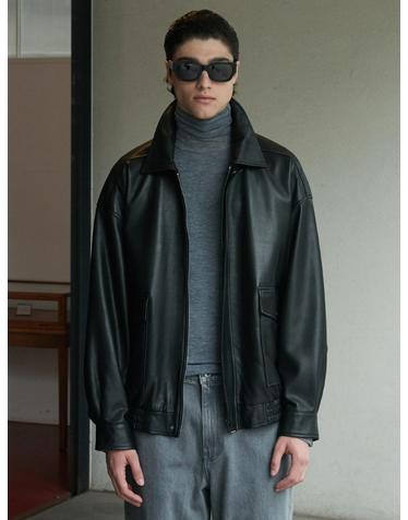 Vegetable Lambskin Overfit Blouson Men