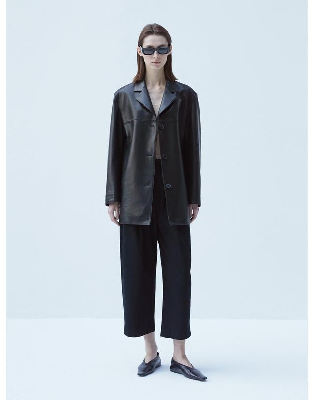 베르데마르 European Lambskin Classic Blazer_Black 착용컷