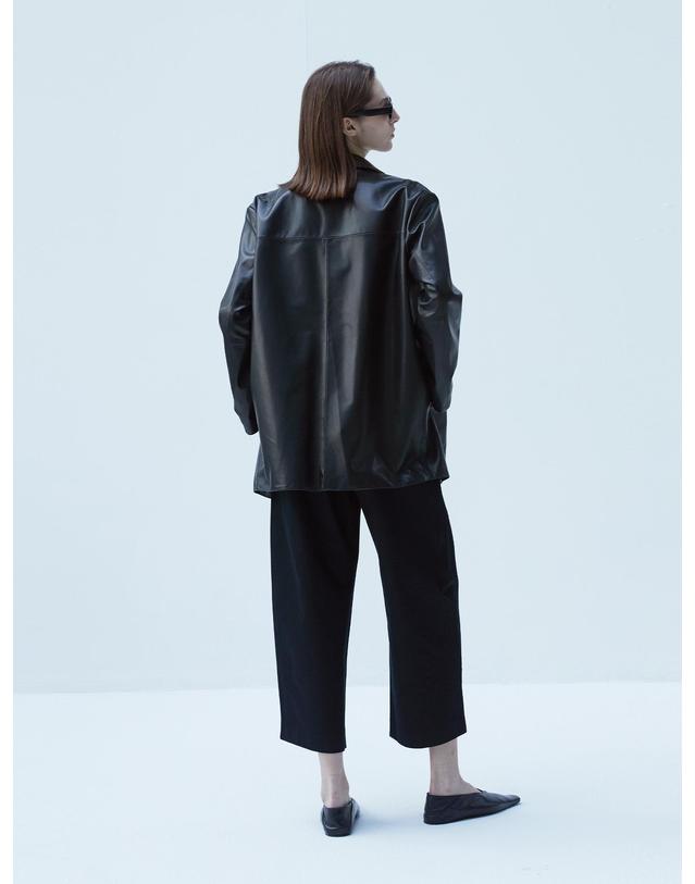 베르데마르 European Lambskin Classic Blazer_Black 착용컷