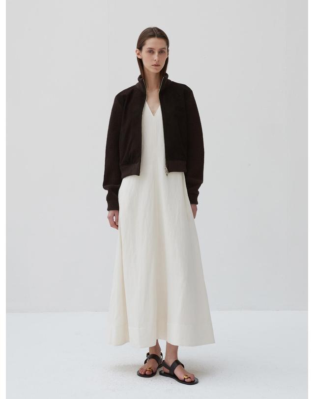 베르데마르 Italian suede Wool Blend JK_Dark Brown 착용컷