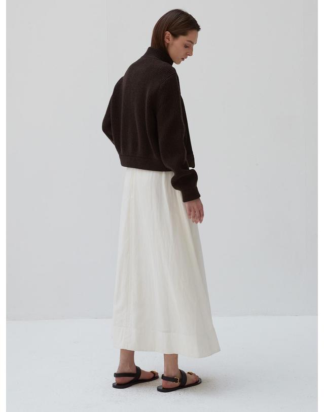 베르데마르 Italian suede Wool Blend JK_Dark Brown 착용컷