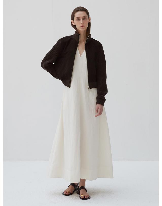 베르데마르 Italian suede Wool Blend JK_Dark Brown 착용컷