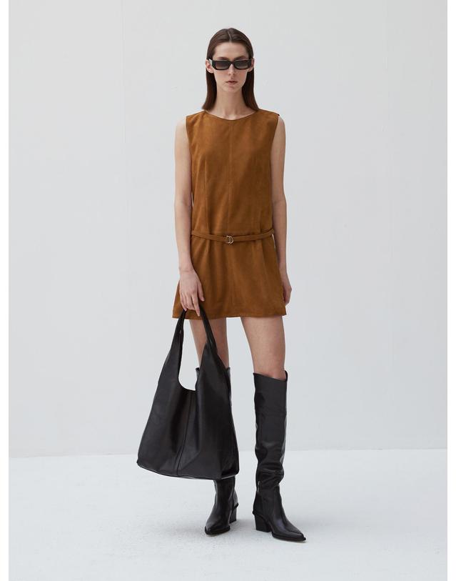 베르데마르 Italian nappa lambskin Hobo bag_Black 착용컷