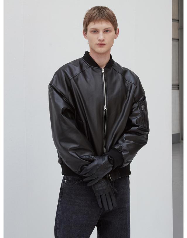 베르데마르 Italian nappa Lambskin Leather glove_MEN 착용컷