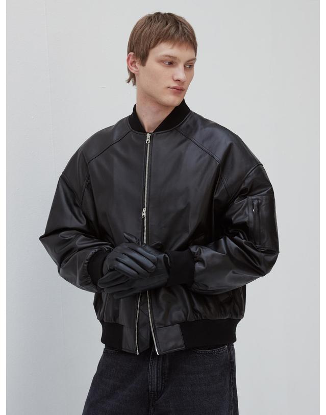 베르데마르 Italian nappa Lambskin Leather glove_MEN 착용컷