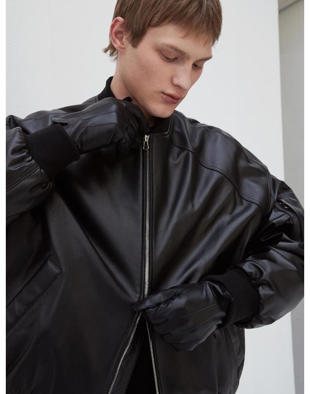 베르데마르 Italian nappa Lambskin Leather glove_MEN 착용컷