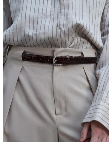 Heritage Croc Belt