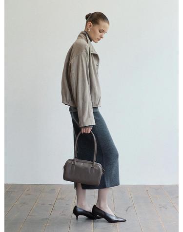 Nappa lambskin Boston shoulder bag_Latia