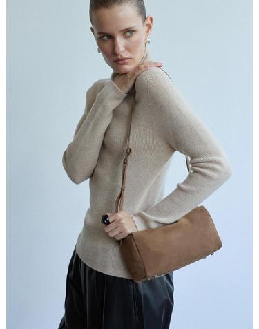 Suede Mini 01 Bag_Sand Begie