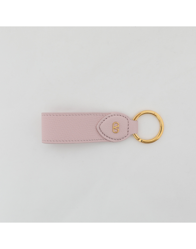 발렌티노 [당일발송]발렌티노 V로고 레더 공용키링 6W2P0AJ8 SNP 16Q 착용컷