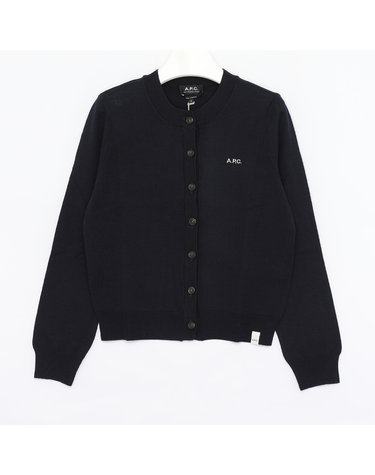 아페세 영문로고 샐리 여성 가디건 WOAOC F22335 IAK