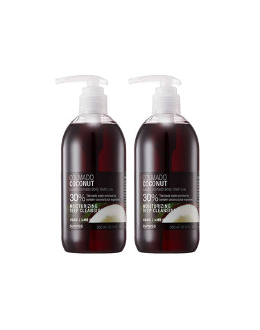 [1+1]수아비스 꼴마도 코코넛 바디워시 300ml X 2개