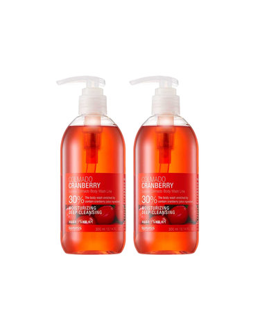 [1+1]수아비스 꼴마도 크랜베리 바디워시 300ml X 2개