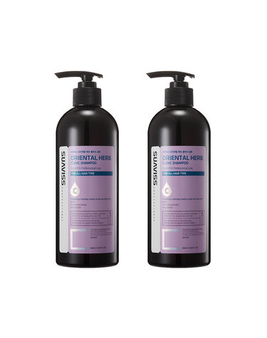 [1+1] 수아비스 오리엔탈 허브 클리닉 샴푸 500ml X 2개