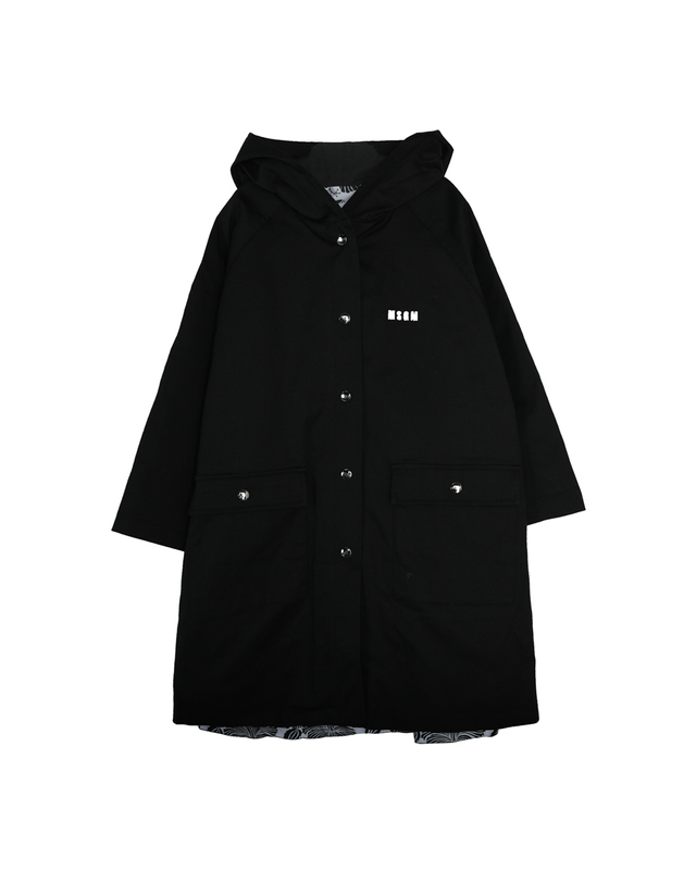엠에스지엠 키즈 로고 자수 야상자켓 S4MSJGJK085 110 착용컷