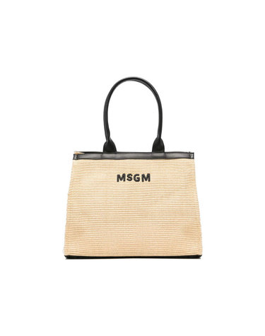 25SS 키즈 로고 자수 토트백 베이지 S5MSJGBA188 255