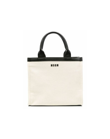 25SS 키즈 로고 토트백 아이보리 S5MSJGBA185 013