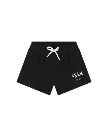 키즈 플리스 숏팬츠 블랙 S6MSJGSH066 110