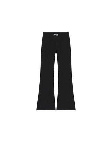 엠에스지엠 키즈 여성 스트레치 저지 팬츠 블랙 S6MSJGPA071 110