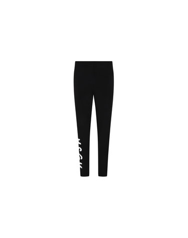 키즈 로고 프린트 레깅스 블랙 MS027707 110