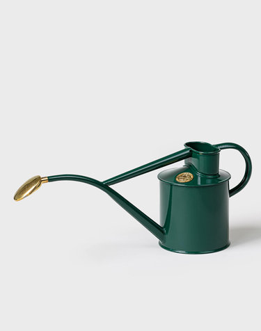 [Haws] 1L 클래식 철제 물조리개 그린 (로즈포함)