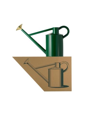 [Haws] The Bearwood Brook 1 Gallon - Green 대용량 철제 물조리개