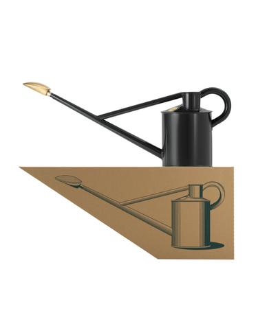 [Haws] The Warley Fall 1 Gallon - Graphite 대용량 철제 물조리개