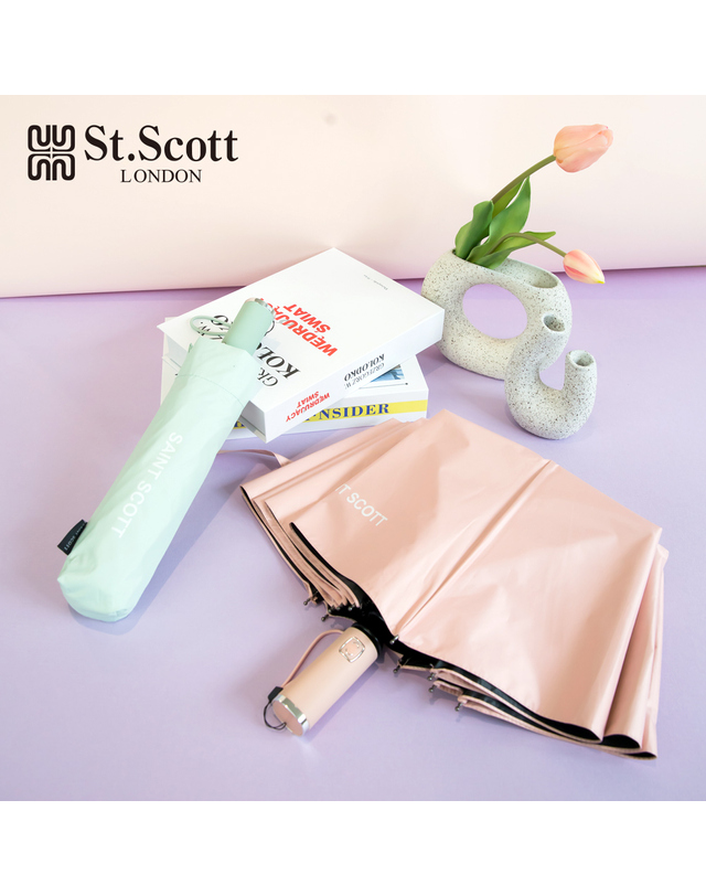 세인트스코트 세인트스코트 3단 대형 엣지 암막 전자동 우양산 착용컷
