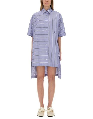 [해외직구] 25SS JW앤더슨 미디 원피스 DR0475 PG1142803 BABY BLUE