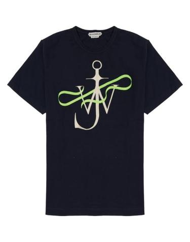 [해외직구] JW앤더슨 리본 앵커 티셔츠 JT0320 PG1937888 Black