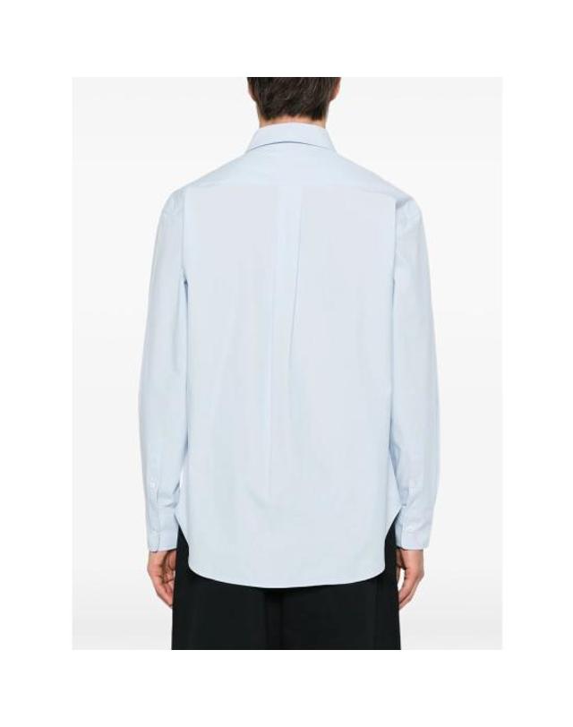 제이더블유앤더슨 [해외직구] 26FW JW앤더슨 긴팔 셔츠 SH0401 PG1090 806 BLUE 착용컷