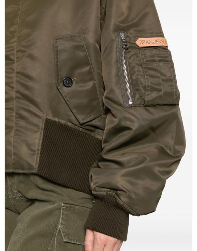제이더블유앤더슨 [해외직구] 26FW JW앤더슨 자켓 JK0458 PG1875570 ARMY GREEN 착용컷