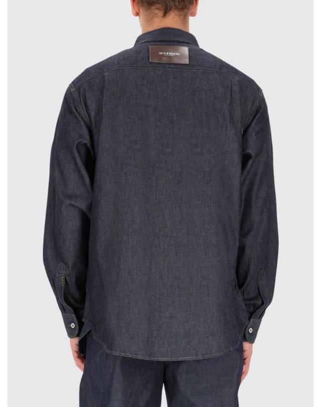 제이더블유앤더슨 [해외직구] 26SS JW앤더슨 긴팔 셔츠 DS0011PG1932 870 Blue 착용컷